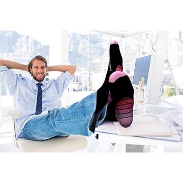 Physix Gear Compression Socks for Optimal Circulation and Comfort