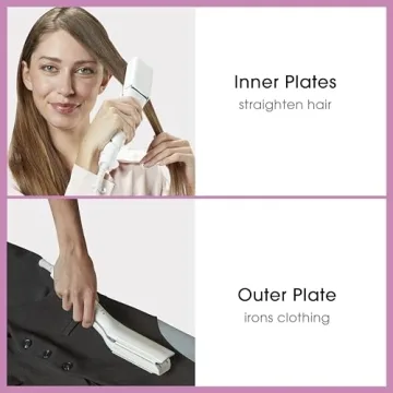 Conair 2-in-1 Travel Flat Iron & Clothing Iron for All