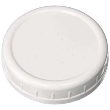 Ball Storage Caps 8-Count Regular Mouth Jar & 8-Count Wide Mouth Jar Combo (16-Caps Total)
