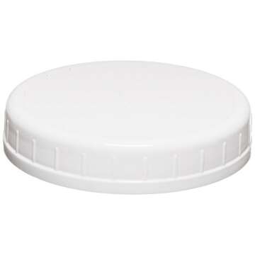 Ball Storage Caps 8-Count Regular Mouth Jar & 8-Count Wide Mouth Jar Combo (16-Caps Total)