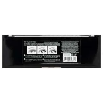 Rimmel London Magnif'Eyes Eyeshadow Palette, 12 Shades, Blendable Formula, Versatile, 002, Blush, 0.5oz