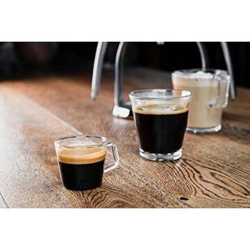 ROK EspressoGC Manual Espresso Maker - Portable Hand Powered Espresso Machine with Stainless Steel Portafilter, Ideal for Quick Coffee, Travel, Camping, and Home Use