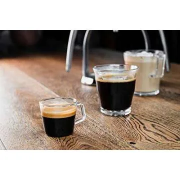 ROK EspressoGC Manual Espresso Maker - Portable Hand Powered Espresso Machine with Stainless Steel Portafilter, Ideal for Quick Coffee, Travel, Camping, and Home Use