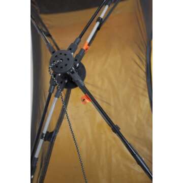 TETON Sports Outfitter Quick Tent; One-Person Pop-Up Tent; Instant Setup – Less Than 1 Min; Camping and Backpacking Tent; Easy Clip-On Rainfly Included