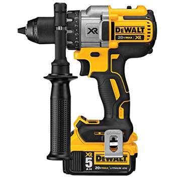 DEWALT 20V MAX Hammer Drill and Impact Driver, Cordless Power Tool Combo Kit with 2 Batteries and Charger (DCK299P2)