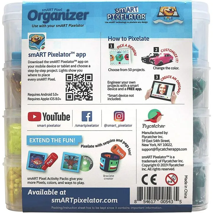 Flycatcher Smart Pixelator Organizer for Creative Spaces