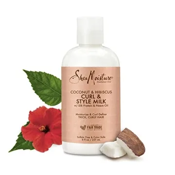 SheaMoisture Coconut Hibiscus Curl & Style Milk 8 oz