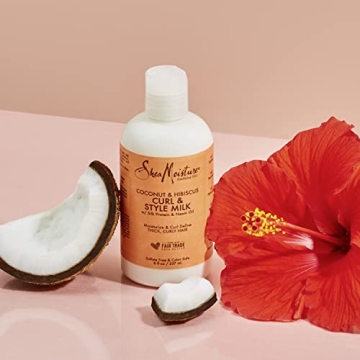 SheaMoisture Coconut Hibiscus Curl & Style Milk 8 oz