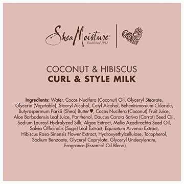 SheaMoisture Coconut Hibiscus Curl & Style Milk 8 oz