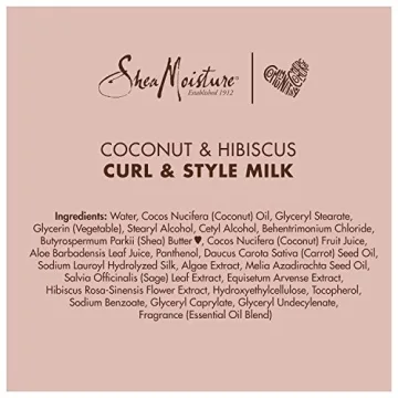 SheaMoisture Coconut Hibiscus Curl & Style Milk 8 oz