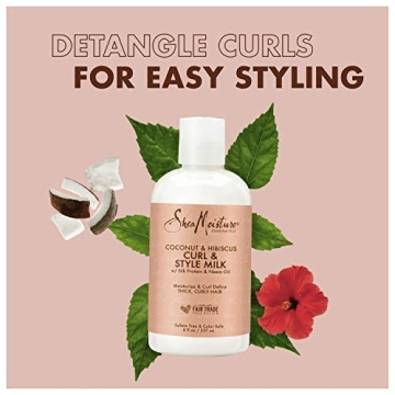SheaMoisture Coconut Hibiscus Curl & Style Milk 8 oz