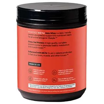 Perfect Keto Whey Protein Powder - Chocolate Flavor