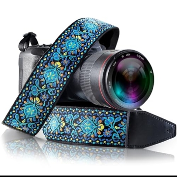 Art Tribute Camera Strap for Photographers - Universal Fit & Padded Design