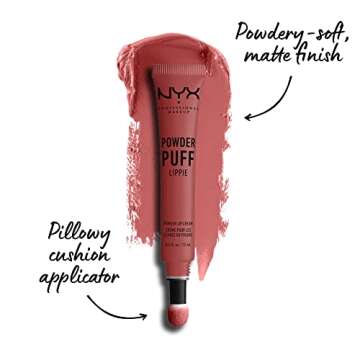 NYX Powder Puff Lippie Lip Cream for Non-Transfer Matte Lips