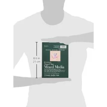 Strathmore Toned Mixed Media Paper Toned Tan 6"X8"-15 Sheets -62462206