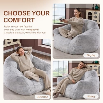 Homguava Bean Bag Couch for Unmatched Comfort and Style