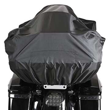 Defender Extreme Motorcycle Half Cover; Waterproof; UltraMax Fabric (DEX-RT1H)