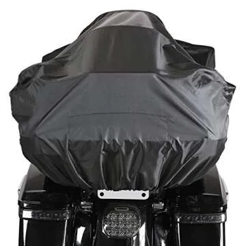 Defender Extreme Motorcycle Half Cover; Waterproof; UltraMax Fabric (DEX-RT1H)