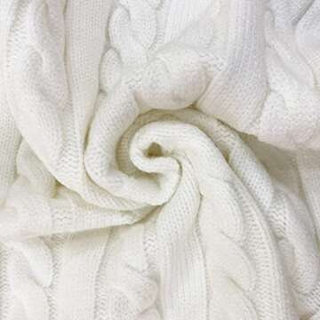 CHDBLOCK Clothing Women's V-Neck Knit Sweater Vest Solid Color Sleeveless Crop Knit Vest Sweaters (White, Large)