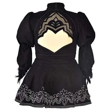 Miccostumes Women's 2B Cosplay Costume with Accessories