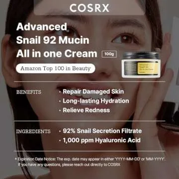 COSRX Best Sellers Snail Cream and Essence Duo for Hydration