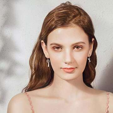 PH PandaHall 50pcs 10 Style Scissors Charms Pendants Scissors Sewing Charms Beads Charms for DIY Necklace Bracelet Making, Antique Silver