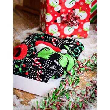 Santa Trex Ugly Christmas Sweater for Men and Women