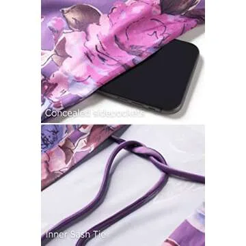 Elegant BABEYOND Women's Kimono Robe for Weddings