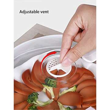 WENWELL Microwave Splatter Cover-Eco-Friendly Kitchen Essential