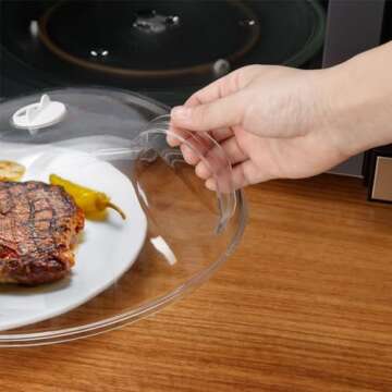 WENWELL Microwave Splatter Cover-Eco-Friendly Kitchen Essential