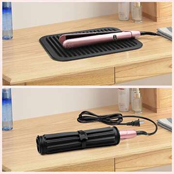 Large Silicone Heat Resistant Mat for Hot Tools