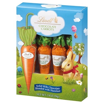 Lindt Milk Hazelnut Chocolate Carrots Easter Treats