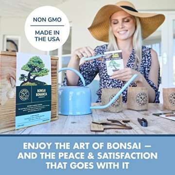 Bonsai Tree Seed Starter Kit for Gardening Enthusiasts