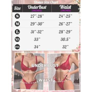 Dlsave Lace Lingerie Set for Women - Flattering & Elegant