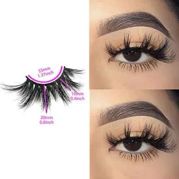 Mikiwi 3D Mink Lashes - Fluffy, Dramatic & Durable