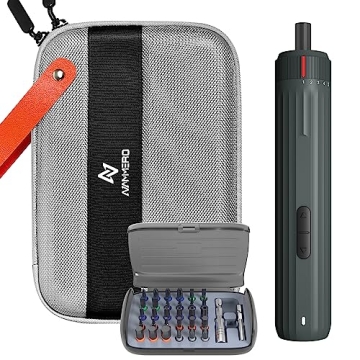 Nammero 35-in-1 Electric Screwdriver Kit: 3.6V Cordless, Rechargeable with LED Light