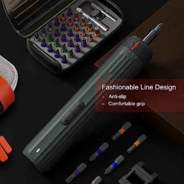 Nammero 35-in-1 Electric Screwdriver Kit Cordless Rechargeable