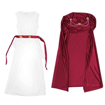 Gorgeous Roman Empress Toga Dress for Women Costume