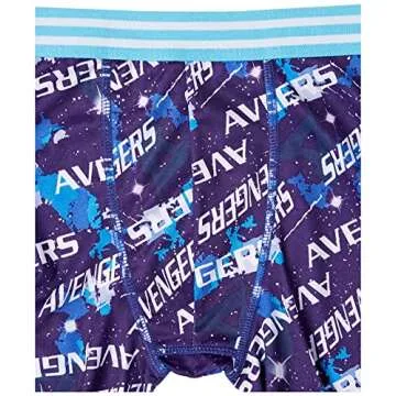 Marvel Boys Avengers With Assorted Hero Prints Including Iron Man, Hulk, Thor & More In Size 4, 6, 8, 10, 12 Boxer Briefs, 7-pack Athletic Boxer Brief - Avengers Classic, 4 US