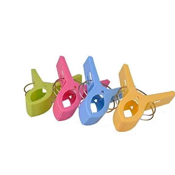 Ilyever 16 Pack Jumbo Beach Towel Clips Secure Durable