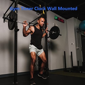 LUCORB Gym Timer with Remote Control & Progress Bar