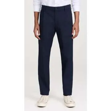 Club Monaco Men's Hybrid Texture Elasticated Trousers - Comfort Meets Style