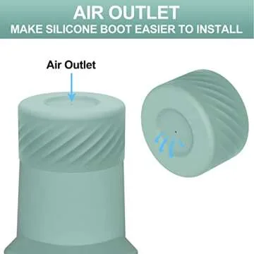 Affute Silicone Boot for Stanley & Hydroflask Bottles