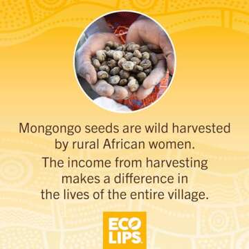 Mongo Kiss Organic Lip Balm Set 8-pack for Smooth Lips