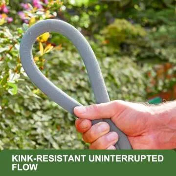 GUKOK 50FT Non-Expanding Garden Hose - Ultra-Light & Flexible
