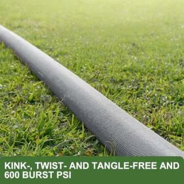 GUKOK 50FT Non-Expanding Garden Hose - Ultra-Light & Flexible