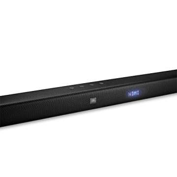 JBL BAR 2.1 MK2 Soundbar Bundle with 6.5 in. Wireless Subwoofer and 2m 8K Ultra High Speed HDMI Cable