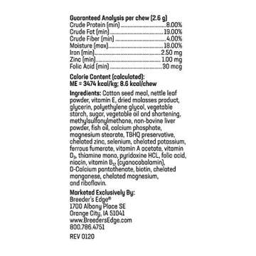 Revival Animal Health Breeder's Edge Oxy Mate- Prenatal Supplement- for Small Dogs & Cats- 60ct Soft...