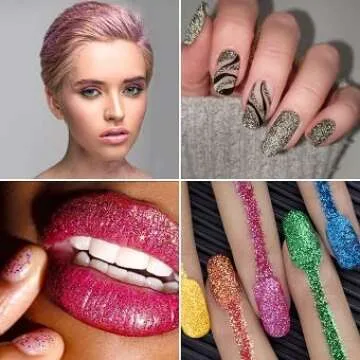 TORC Iridescent Orange Glitter for Crafts & Decorations