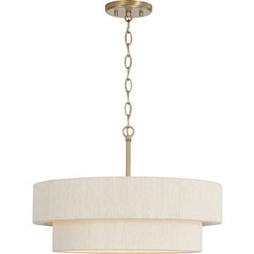 Delaney Modern Hand-Wrapped Rope Ceiling Light Fixture